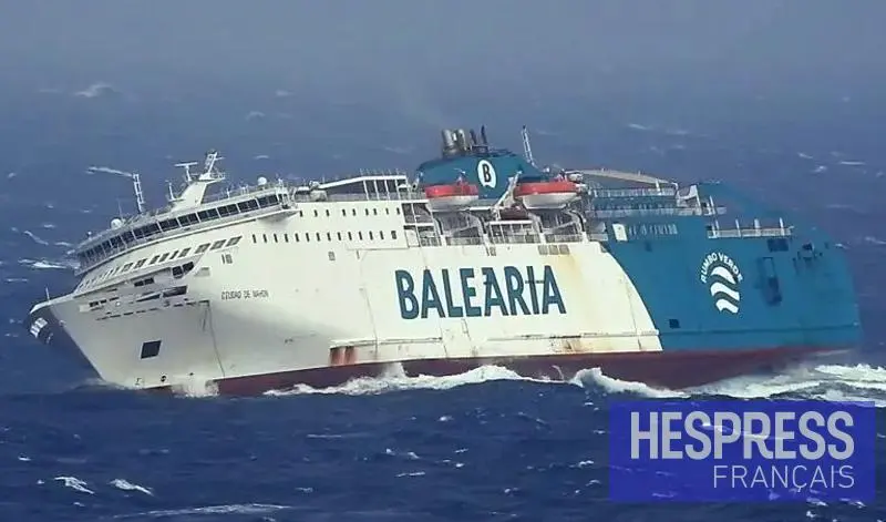 Le trafic maritime fortement impacté.