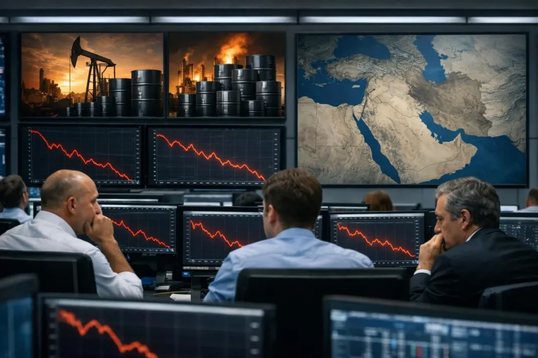 Bourse européenne en baisse face à la hausse des prix du pétrole liée au conflit en Iran