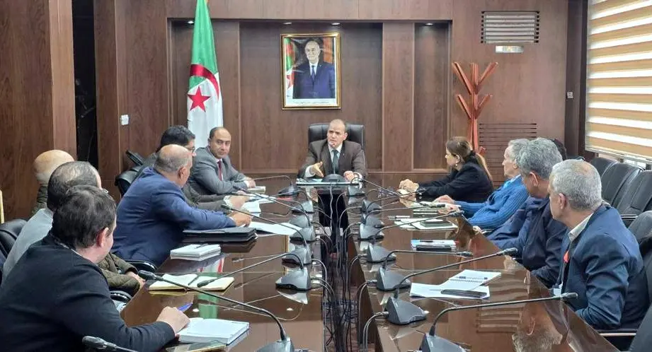 Rezig préside une réunion de coordination sur la mobilisation des capacités logistiques au soutien de l’exportation.