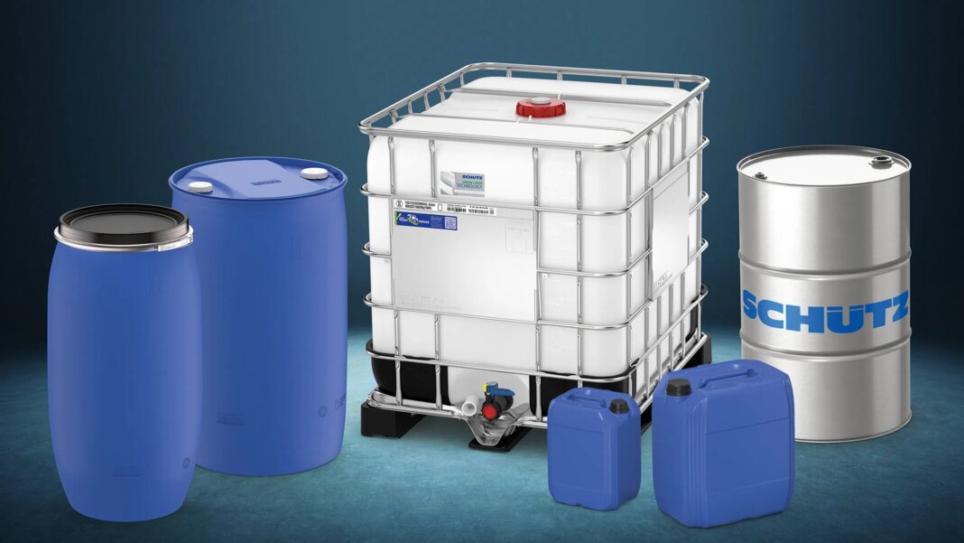 Schütz présente des solutions d’emballage.